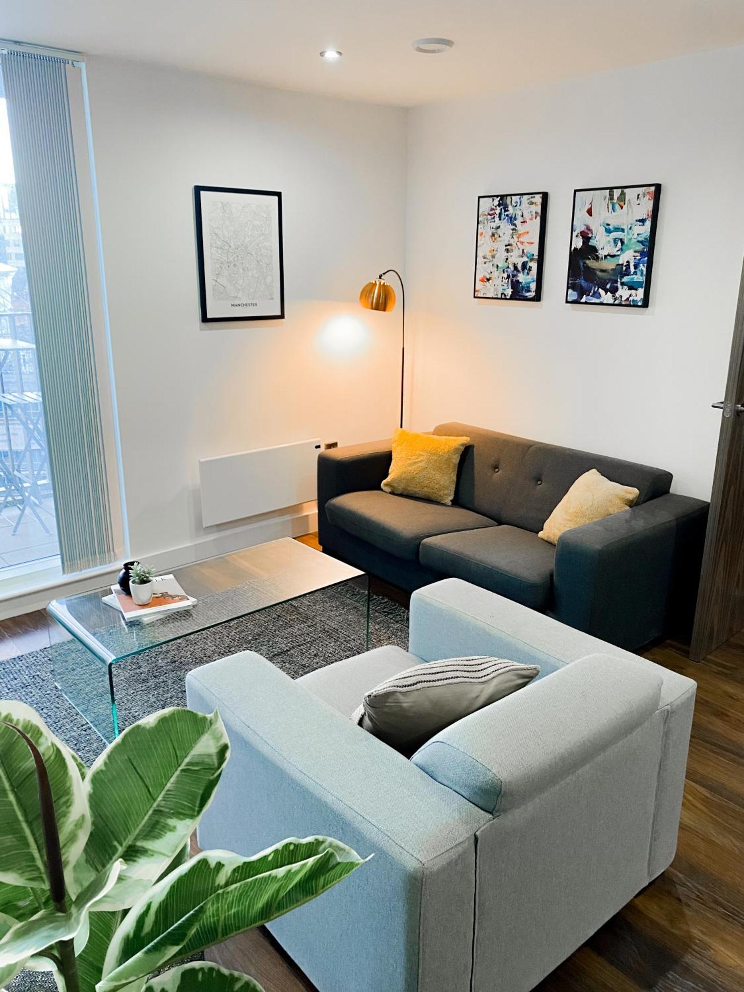 The Panda - Modern 2 Bedroom Apt In Manchester City Centre المظهر الخارجي الصورة